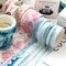 Cute Printed Washi Tape 3 Rolls Japanese-Style (Lace Checkered)